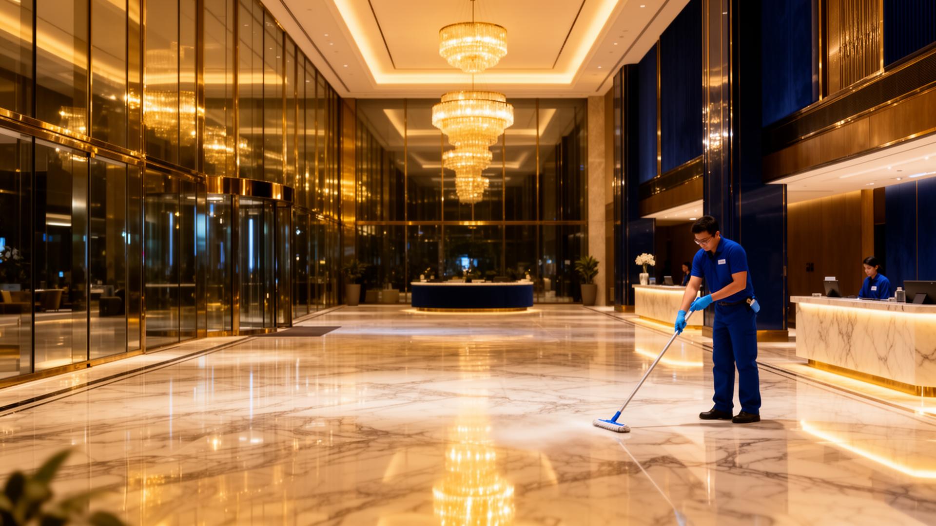 Luxe hotellobby
